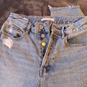 Pacsun ultra high rise slim jeans